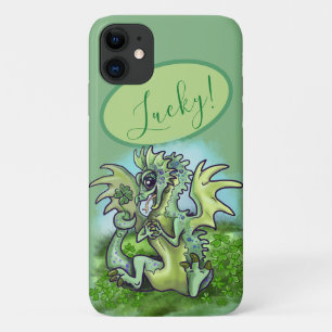 "Ich habe Glück!" Lucky Kleeblatt Dragon Case-Mate iPhone Hülle