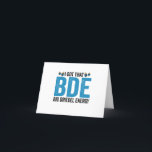 Ich habe Got, dass Big Dreidel Energy Funny Judenu Dankeskarte<br><div class="desc">hanukkah,  passover, jiddisch, chanukah, jüdisch, menorah, jew, gift, Geburtstag, Bagel</div>