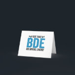 Ich habe Got, dass Big Dreidel Energy Funny Judenu Dankeskarte<br><div class="desc">hanukkah,  passover, jiddisch, chanukah, jüdisch, menorah, jew, gift, Geburtstag, Bagel</div>