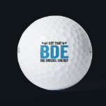 Ich habe Got, dass Big Dreidel Energy Funny Judenu Golfball<br><div class="desc">hanukkah,  passover, jiddisch, chanukah, jüdisch, menorah, jew, gift, Geburtstag, Bagel</div>