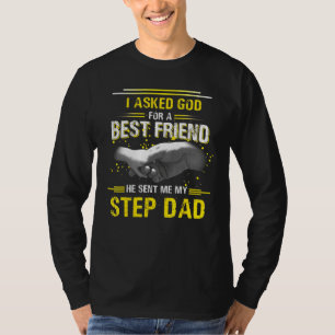 Ich habe Gott als besten Freund Gefragt, den er mi T-Shirt