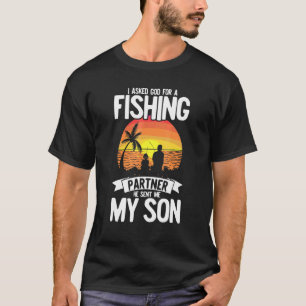 Ich habe Gott für einen Fisch-Partner Gefragt, den T-Shirt