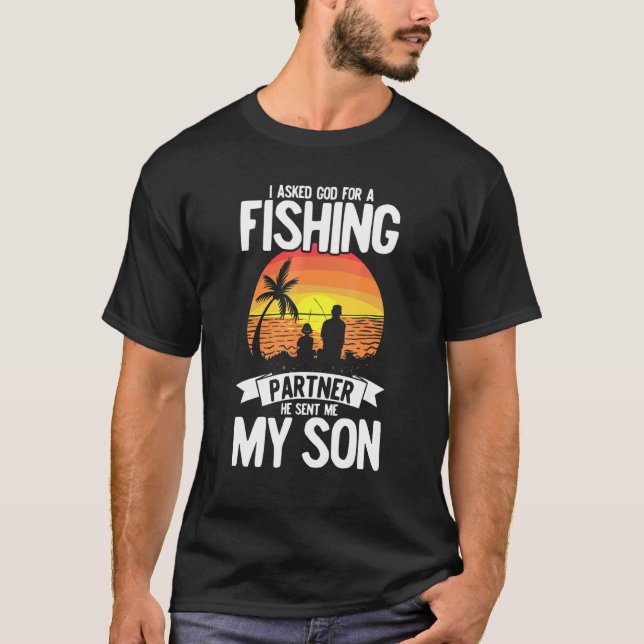 Ich habe Gott für einen Fisch-Partner Gefragt, den T-Shirt (Vorderseite)
