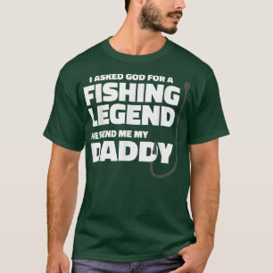 Ich habe Gott Gefragt, weil er mir meinen Vater ge T-Shirt