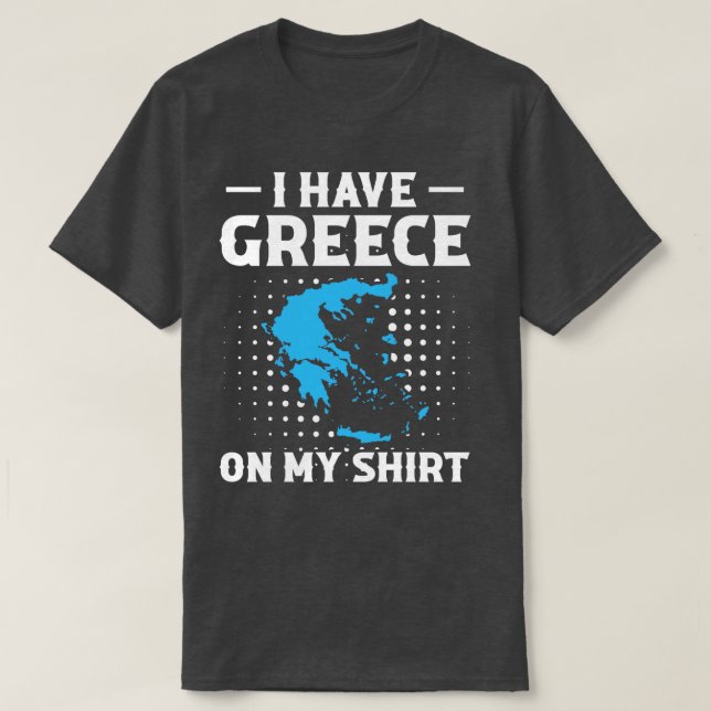Ich habe Griechenland auf meinem Motiv T-Shirt (Design vorne)