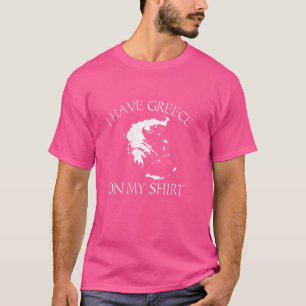 Ich habe Griechenland auf meinem Shirt lustigen gr