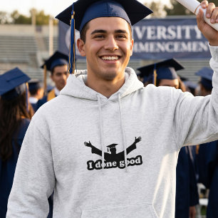 Ich habe gute Abschluss Humor Hoodie