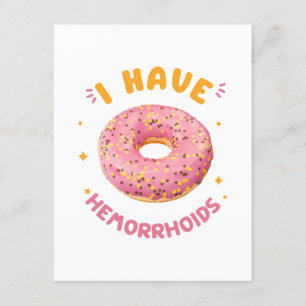Ich habe Hämorrhoiden Begleitkarte
