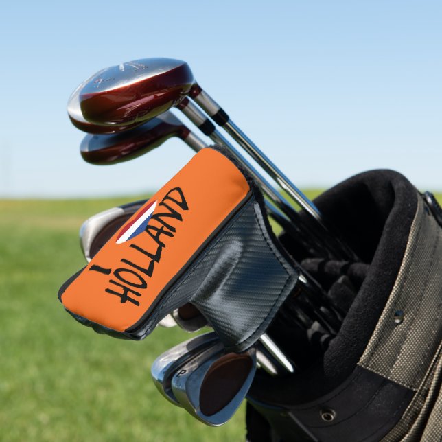 Ich habe Heartflag Holland bk on or part Golf Headcover (In Situ)
