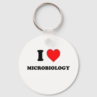 Ich habe Herz-Mikrobiologie Schlüsselanhänger