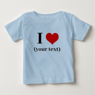 ICH HABE HERZEN! Baby Fine Jersey T - Shirt - Ligh