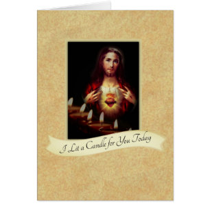 ICH HABE HEUTE EIN KANDLE FÜR DICH GESICHERT HERZJ