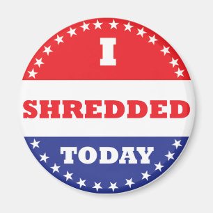 Ich habe heute geschreddert magnet