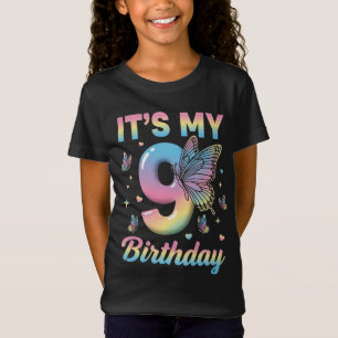 Ich habe heute meinen 9. Geburtstag. Dieses Mädche T-Shirt