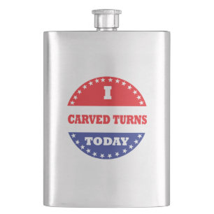 Ich habe heute Turns Carven Flachmann