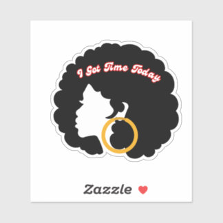 Ich habe heute Zeit Got Aufkleber