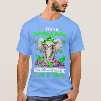 Ich habe Hirnpalsy-Bewusstsein T-Shirt