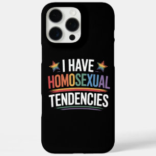 Ich habe homosexuelle Neigungen LGBTQ Stolz Regenb iPhone 16 Pro Max Hülle