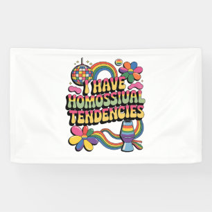 Ich habe homosexuelle Tendenzen LGBT Prix Monat Banner