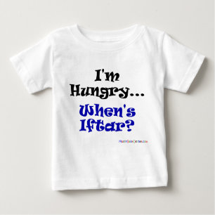 Ich habe… Hunger, wenn iftar ist? Baby T-shirt