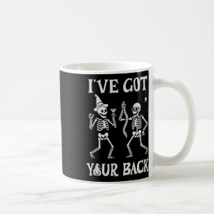 Ich habe Ihr CK Men and Women Halloween Skelett Go Kaffeetasse
