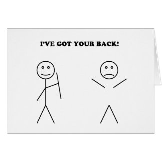 Ich habe Ihre Rückseite