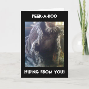 ICH HABE IHREN GEBURTSTAGSHAME AN MIR VERPASSEN KARTE