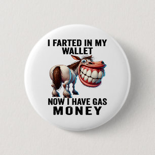 Ich habe in meinem Portemonnaie gefärbt, jetzt hab Button