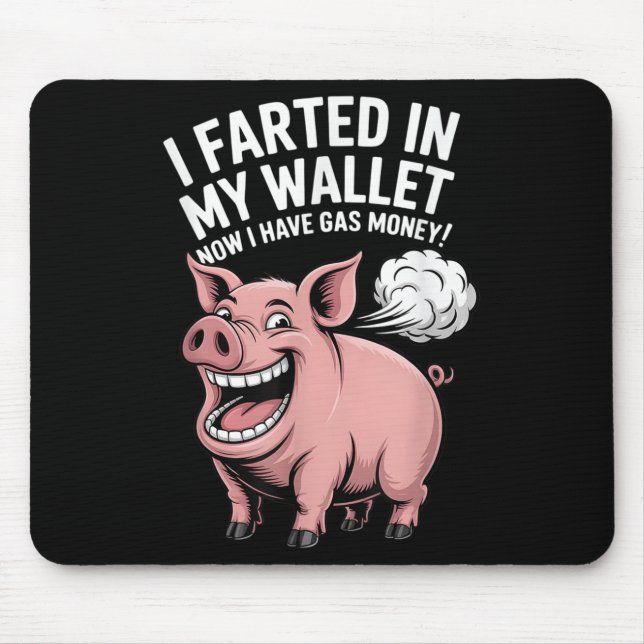 Ich habe in meinem Portemonnaie gefärbt, jetzt hab Mousepad (Vorne)