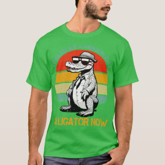 Ich habe jetzt als Person im Alligator versagt T-Shirt