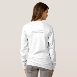 Ich habe Katzen im T - Shirt got