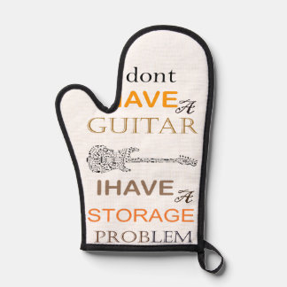 ich habe kein Gitarrenproblem ich habe ein Lagerpr Ofenhandschuh