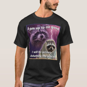 Ich habe kein gutes Raccoon Meme Shirt
