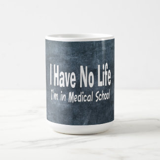 Ich habe kein Leben in der Medizinstuose Kaffeetasse