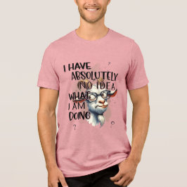 Ich habe keine Ahnung, Tri-Blend Shirt