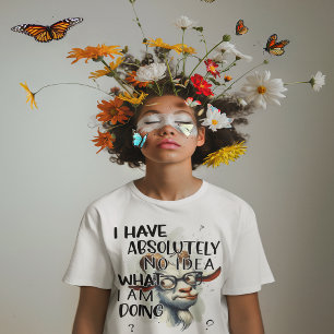 Ich habe keine Ahnung, Tri-Blend Shirt