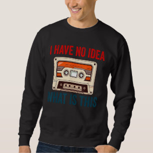 Ich habe keine Ahnung, was das hier ist 80er 70er Sweatshirt
