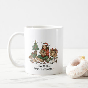 Ich habe keine Ahnung, was ich dir schenke – Weih Kaffeetasse