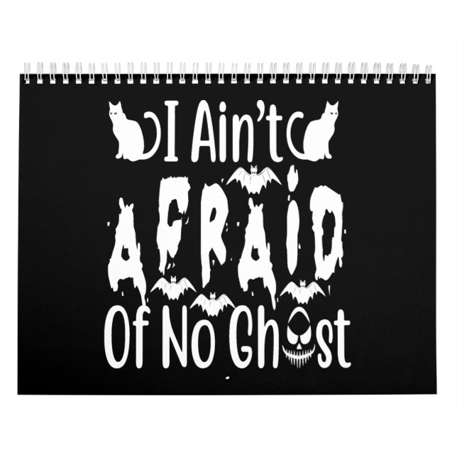 Ich habe keine Angst vor keinem Geist Kalender (Titelbild)