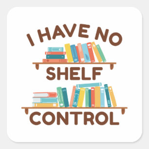 Ich habe keine Kontrolle Quadratischer Aufkleber