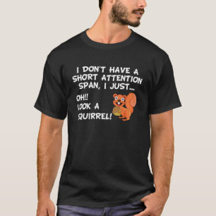 Ich habe keine Kurze Aufmerksamkeit beim Span-Look T-Shirt