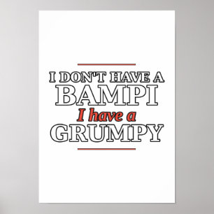 Ich habe keinen Bampi, ich habe ein Poster von Gru