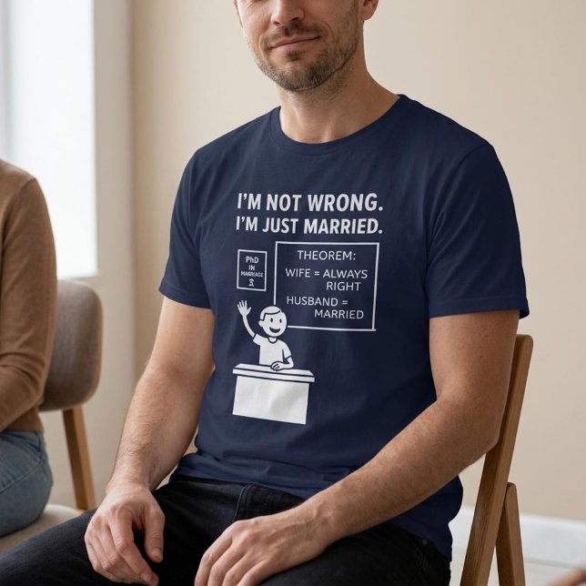 Ich habe keinen Fehler. Ich bin nur verheiratet. H T-Shirt (Von Creator hochgeladen)