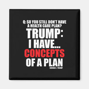 Ich habe... Konzepte für einen Plan, Trump 2024 zu Magnet