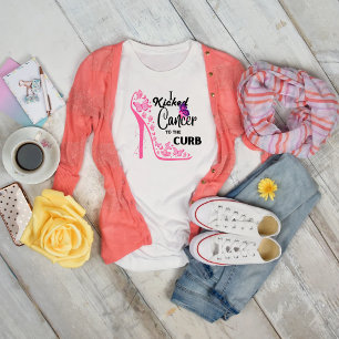 Ich habe Krebs an den T - Shirt gekippt