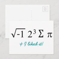 Ich habe Kuchen gegessen und es gefiel mir! Math S