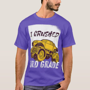 Ich habe letzten Tag den Monstertruck der 3. Klass T-Shirt