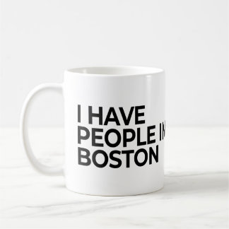 Ich habe Leute in Boston Kaffeetasse
