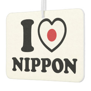 ICH HABE [LIEBE] NIPPON AUTOLUFTERFRISCHER