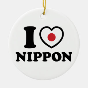 ICH HABE [LIEBE] NIPPON KERAMIK ORNAMENT
